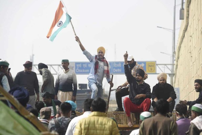 Internet services suspended farmers' protest sites