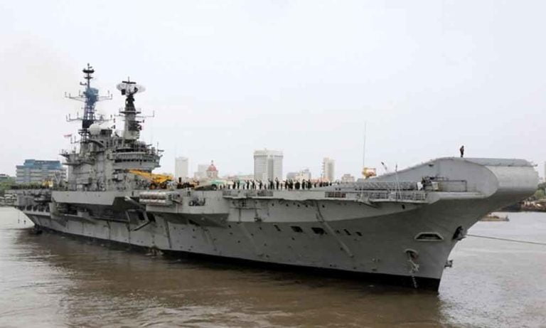 INS Viraat dismantling stayed