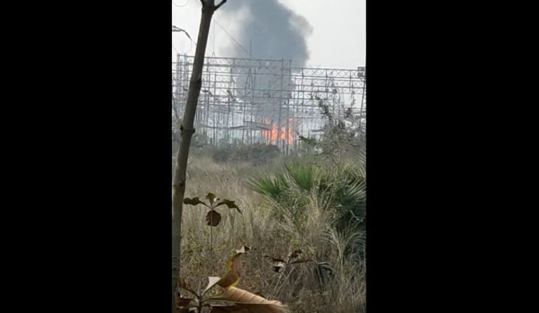 Blaze Breaks Out At Power Grid Substation In Odisha’s Dhenkanal