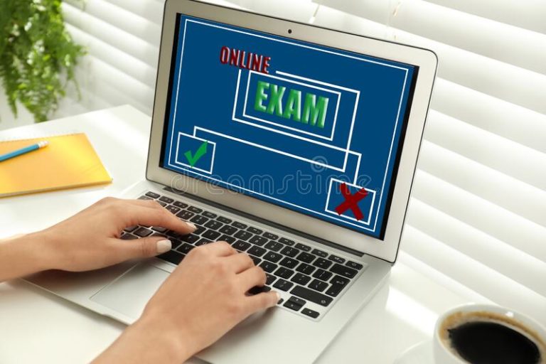 online entrance test