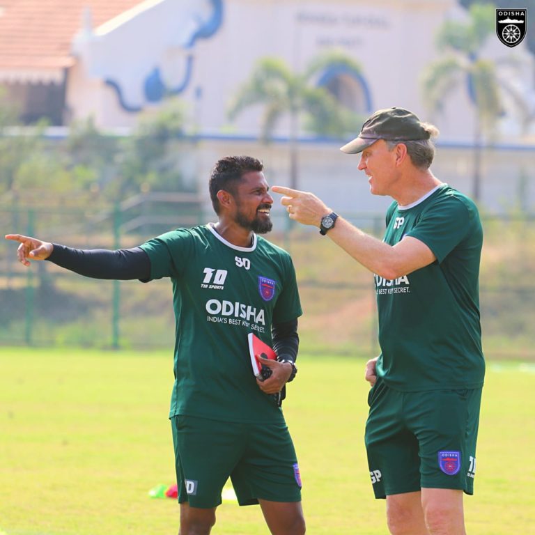 Steven Dias Odisha FC coach