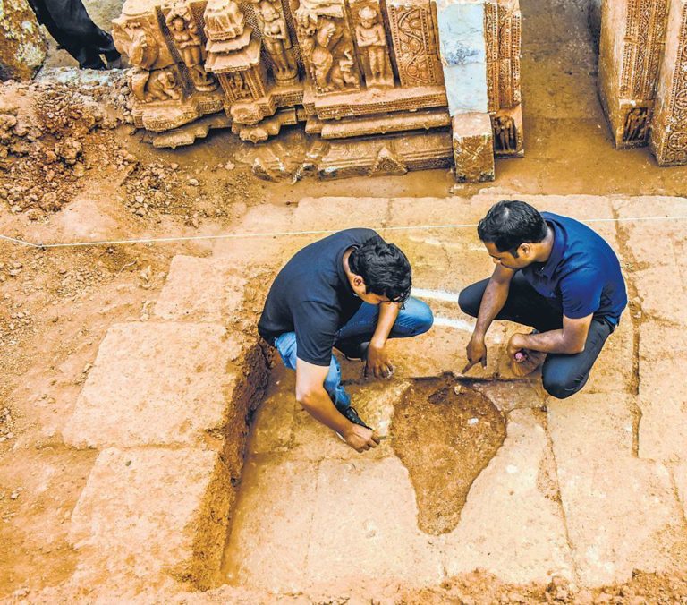 ASI Unearths Another Ancient Temple Near Sari Deula In Odisha Capital