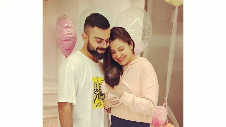 Virat anushka with daughter
