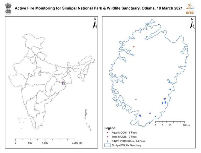 Central Panel Of Experts To Visit Odisha Tomorrow; Fire Points Down To 290 From 3258 In 2 Days