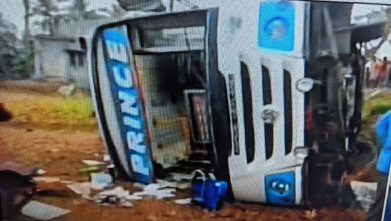 Cuttack-Bound Bus Overturns, Four Passengers Critical