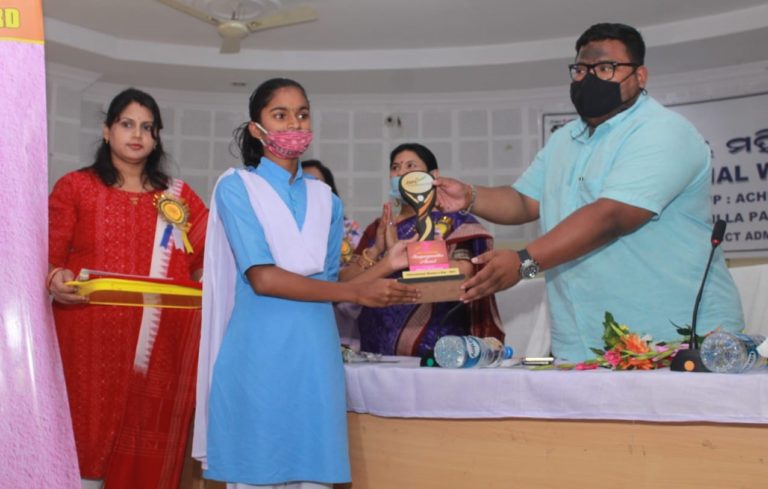 Rural Girls In Odisha’s Angul Honoured With Swayamprabha Award On Women’s Day