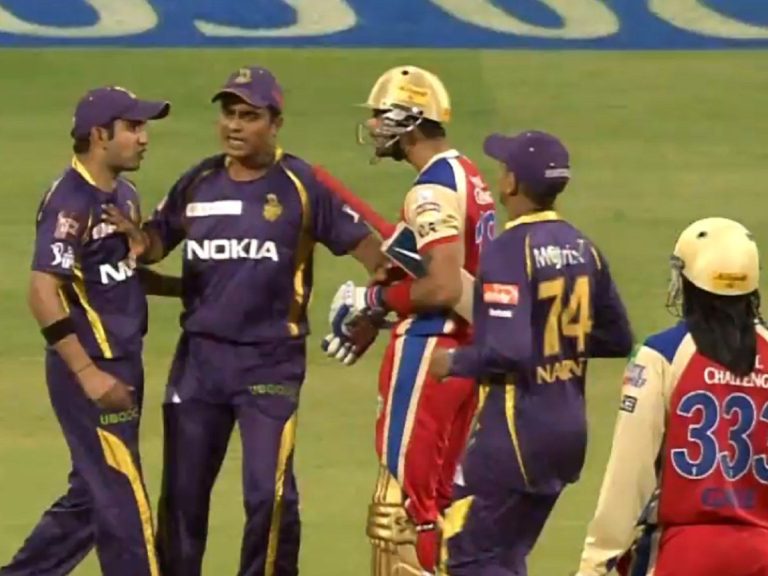 Kohli Gambhir IPL spat