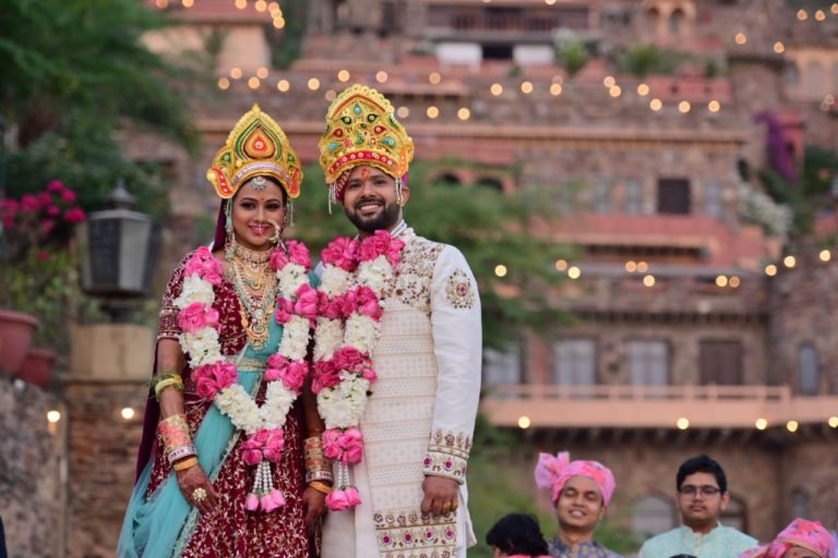 In Pics: Archita & Sabyasachi Look Adorable In Wedding Finery