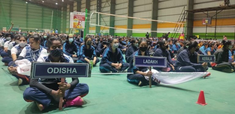 national volleyball inauguration bhubaneswar
