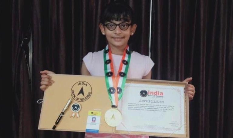 Meet 8-Yr-Old Odisha Girl Who Finds Place In India Book Of Records As Youngest Author