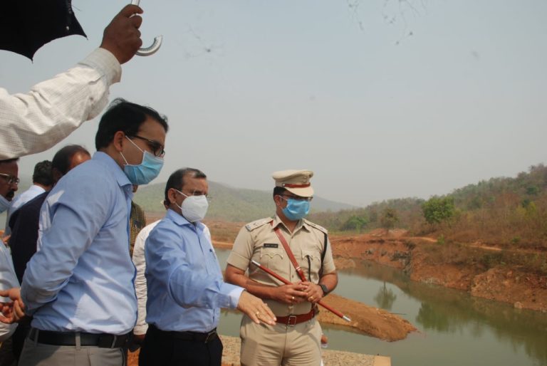 chief secy visit mayurbhanj