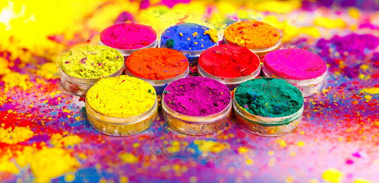 Holi colours