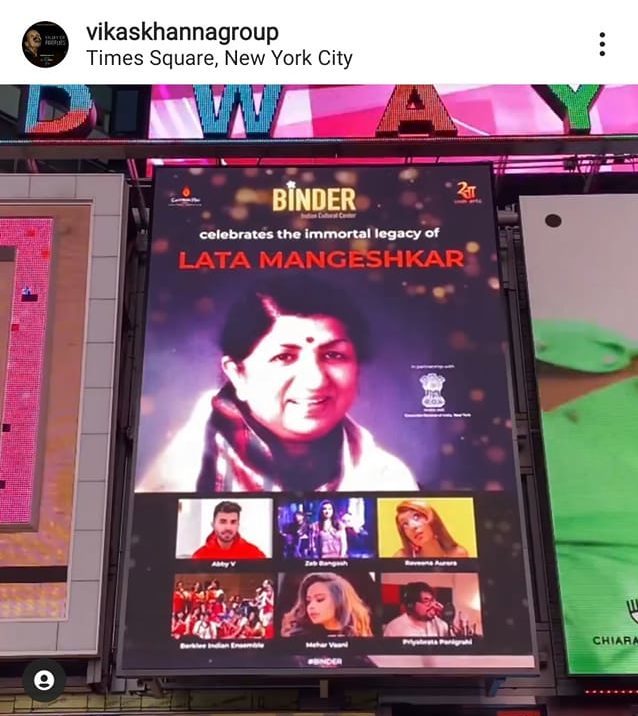 tribuet to Lata Mangeshkar