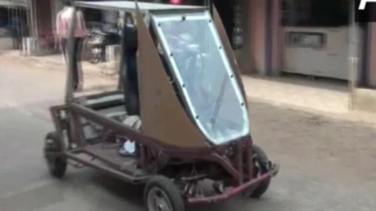 Lockdown Invention: Odisha Farmer Makes Solar-Powered Car