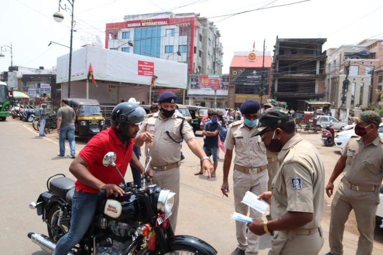 Odisha Police Crack Whip On 9,400 COVID-19 Protocol Violators