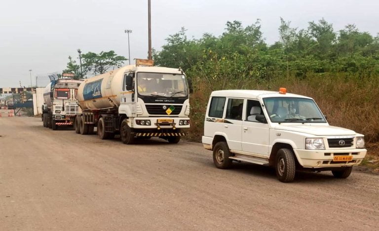 Odisha Creates Corridors For Tankers Carrying Medical Oxygen To Vizag & Pune