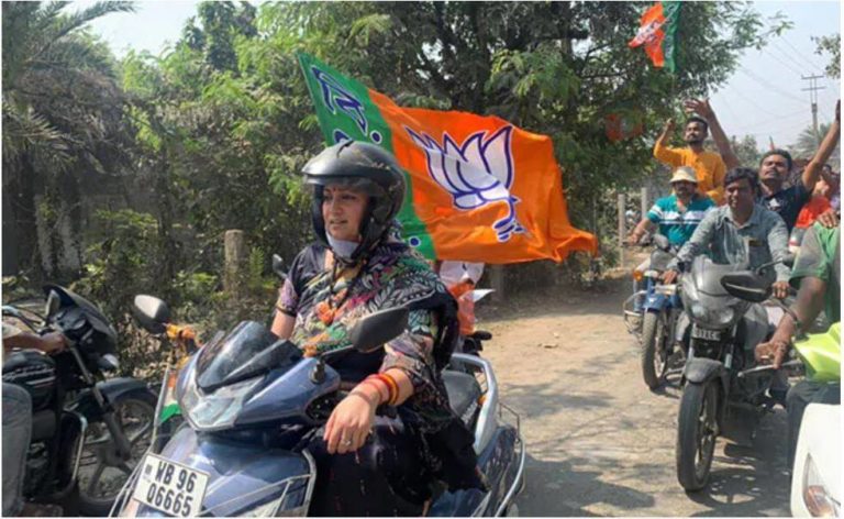 BJP bengal's daughter Smriti Irani