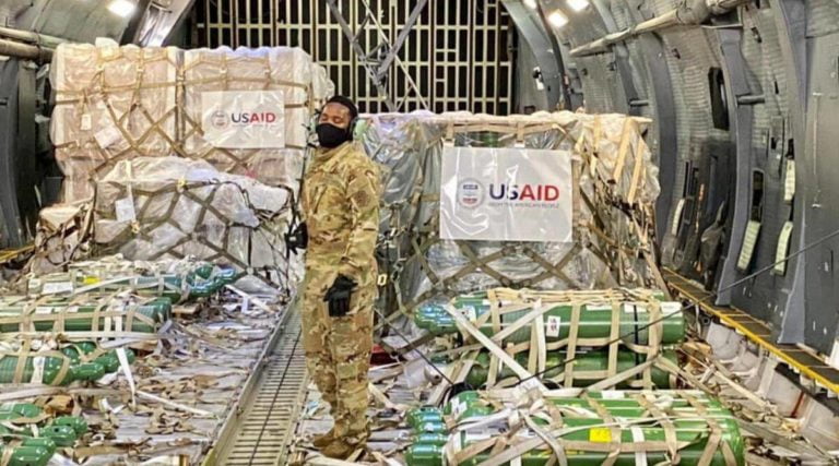 US aid 1st consignment