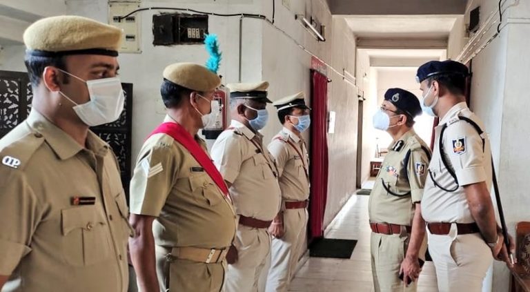 DGP Abhay tour of Balasore mayurbhanj