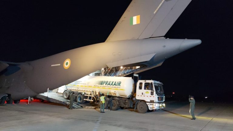 Oxygen containers from Thailand