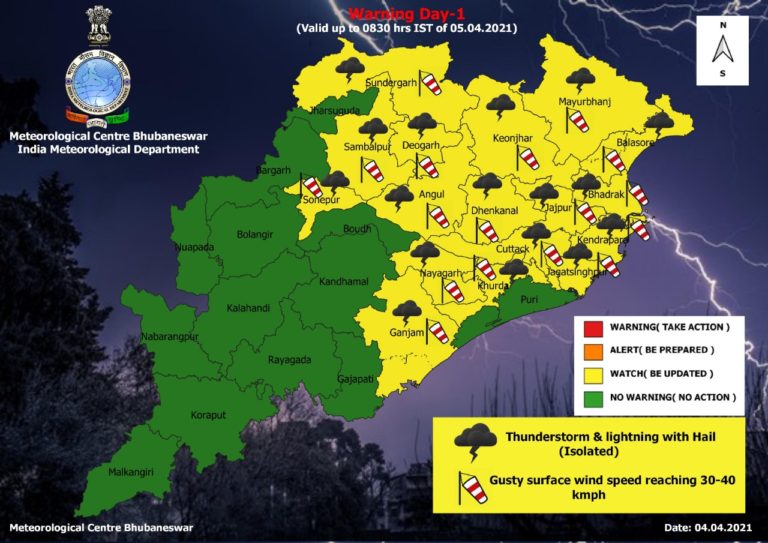 thunderstorm lightning forecast