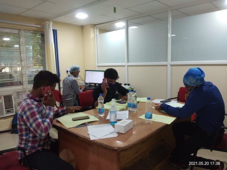 Helpdesk in COVID Hospital