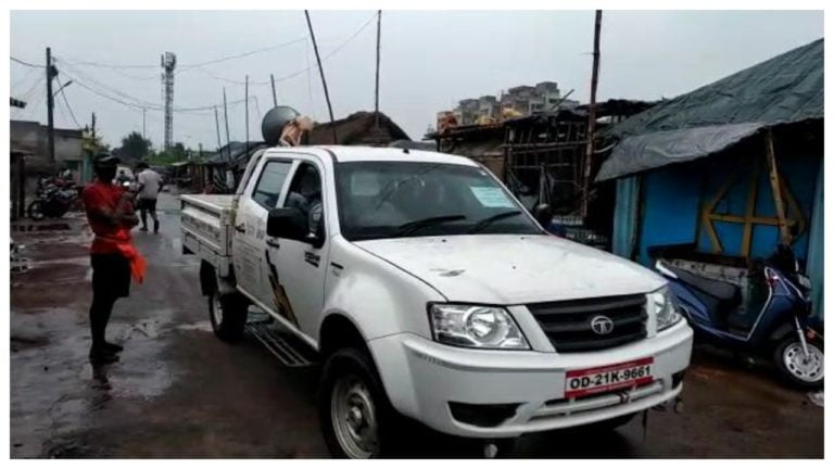 Cyclone Yaas Announcement in Paradip