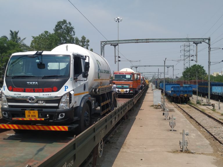 Oxygen Express At Secunderabad