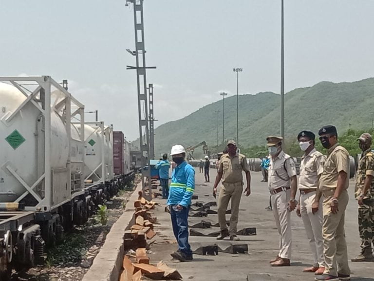 Odisha Sends 8 Oxygen Tankers To Delhi & Vishakhapatnam