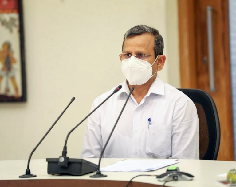 Chief Secretary Suresh Chandra Mohapatra