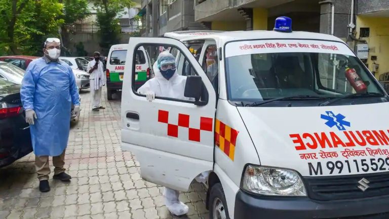 Delhi’s ‘Ambulance Couple’: On Call 24×7 For COVID Patients