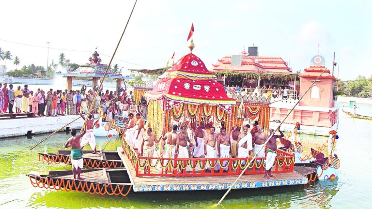 Chandan Yatra Of Lord Jagannath At Narendra Pushkarini