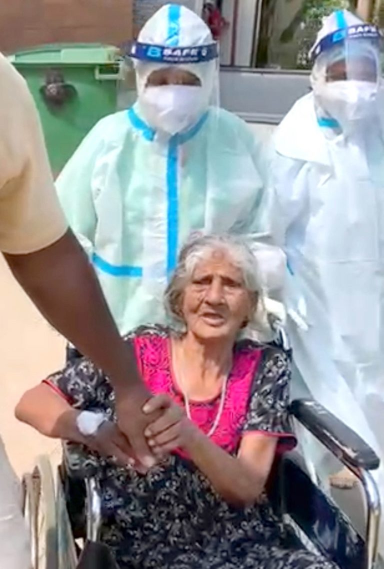 98-year-old defeats coronavirus