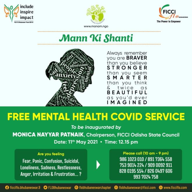 FICCI FLO & Manam Foundation Launch Mental Health COVID Service