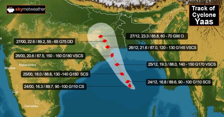 Cyclone Yaas To Make Landfall In Odisha!
