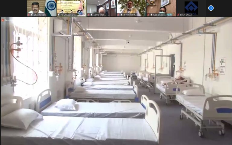 100-Bed COVID Care Facility Gives Teeth To Fight Against Pandemic In Rourkela