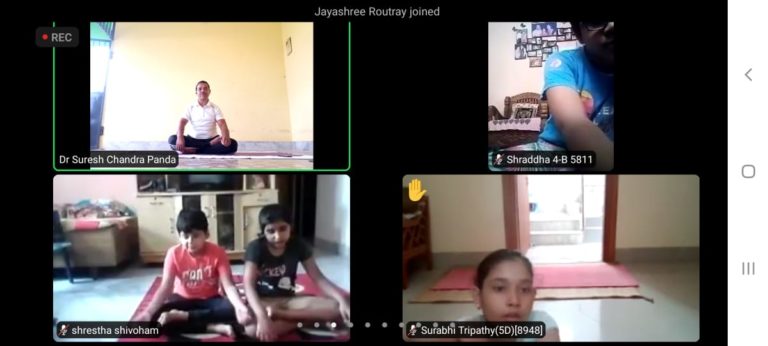 SAI Angan & SAI International School Celebrate International Yoga Day Virtually