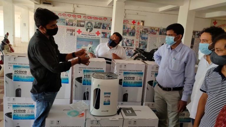 Jai odisha donates to jajpur