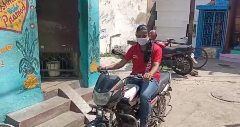 Cuttack Girl Breaks Gender Stereotypes; Delivers Food To Support Family, Herself