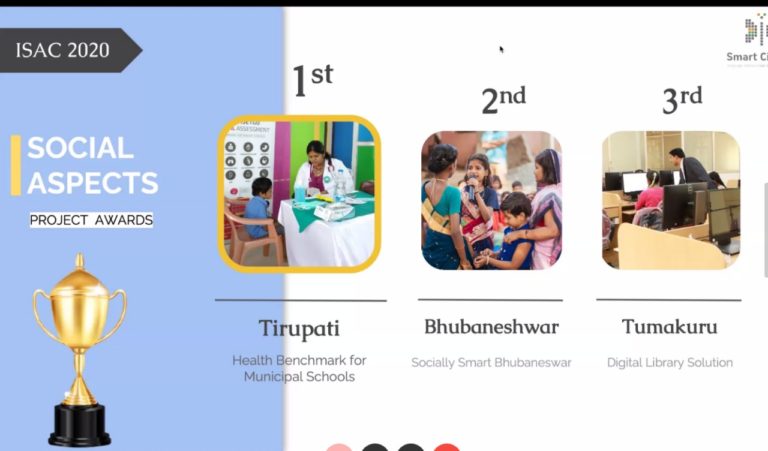 bhubaneswar smart city 2 more awards