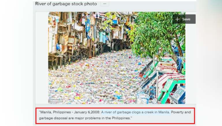 mithi river garbage fake news