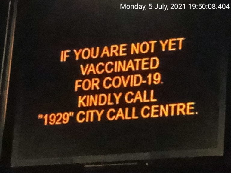 Dynamic Messaging Signboards Create Awareness On COVID Vaccination In Bhubaneswar