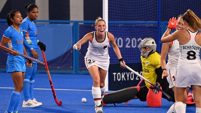 India lose to Germany