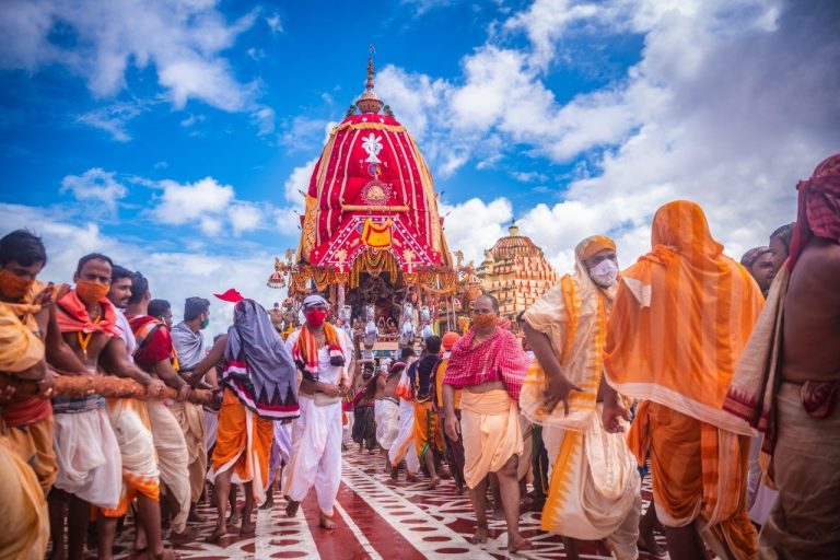 Rath Yatra In Pictures: Nandighosha Of Lord Jagannath Rolls On Bada Danda In Odisha’s Puri