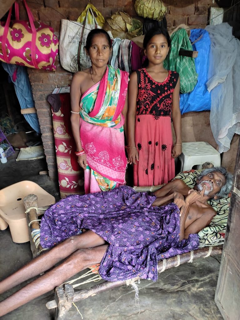 Bedridden Man Hopelessly Waits For Old Age Pension In Odisha