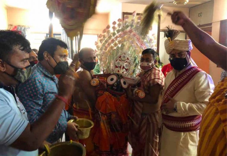 Rath Yatra Held In Navi Mumbai Amid COVID Restrictions