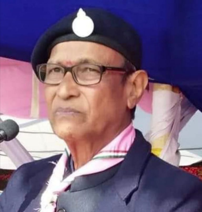 Bharat Scouts and Guides Odisha Secretary No More
