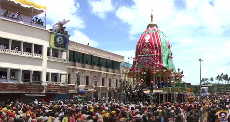 Rath Yatra: Chariots Roll On Bada Danda In Odisha’s Puri