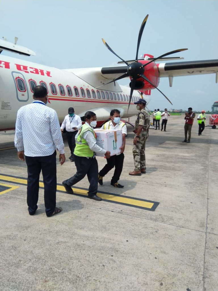 Grappling With Vaccine Shortage, Odisha Receives 1 Lakh Doses Of Covishield