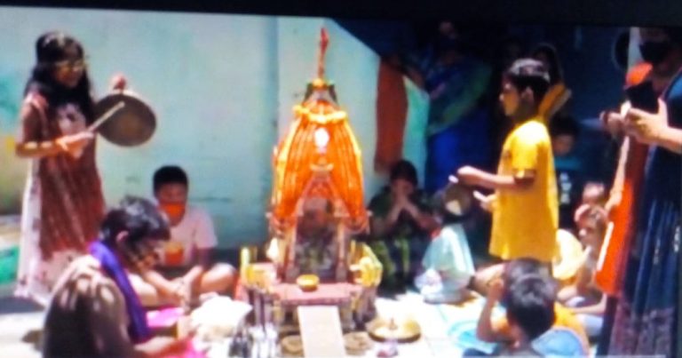 Young devotee of Lord Jagannath